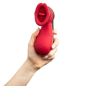 
                  
                    Load image into Gallery viewer, Share Satisfaction Chakra Luxury Tongue Vibrator
                  
                