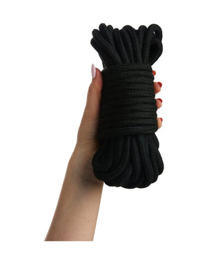 
                  
                    Load image into Gallery viewer, Share Satisfaction Luxury Bondage Rope BLACK
                  
                