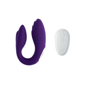 
                  
                    Load image into Gallery viewer, Share Satisfaction Gaia Remote Controlled Couples Vibrator
                  
                